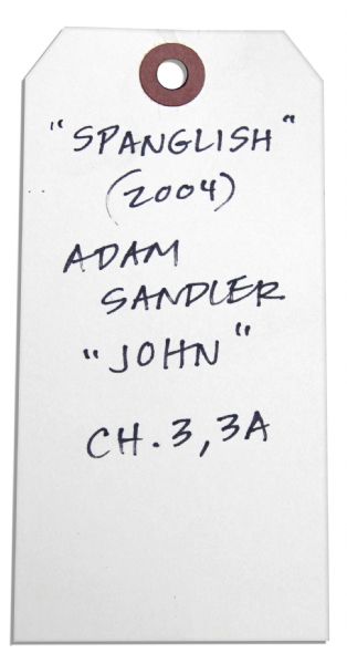 Adam Sandler's Chef Coat From ''Spanglish''