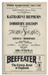 Katharine Hepburn Signed Playbill From Her Tony-Nominated Role in Broadway Show ''West Side Waltz''