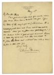 Clarence Darrow Autograph Letter Signed Regarding Prohibition -- ''...the way to get rid of Volsteadism...''