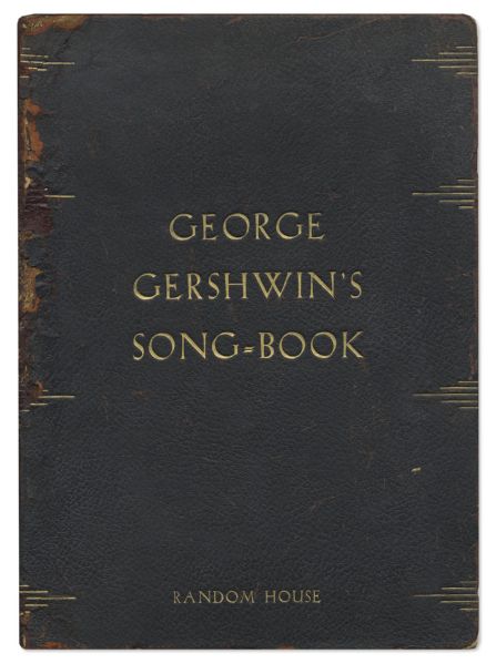 George Gershwin Signed Limited First Edition of ''George Gershwin's Songbook'' -- Beautiful Copy Signed by Gershwin & Illustrator Constantin Alajalov in 1932