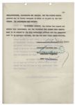 W.C. Fields Signed Contract for ''The Big Broadcast of 1938'' -- Bob Hope's Film Debut -- Lot Also Includes Script Listing Comedy Sequences & Detailed Cost Statement for Film