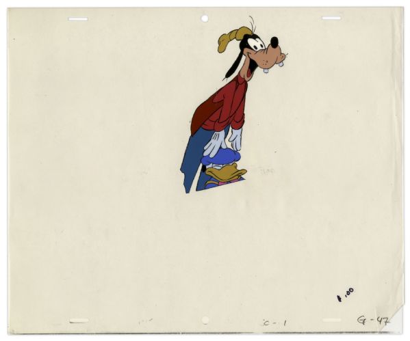 Goofy & Donald Duck Animation Cel by Walt Disney Co.