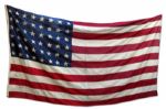 U.S. Army Flag From World War I -- Plus Lot of 25 Postcards From the War