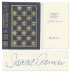Isaac Asimov Signed Deluxe Edition of Prelude to Foundation -- Near Fine