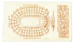 Ticket to Track & Field at the 1932 X Olympics in Los Angeles -- Measures 4.5'' x 2.5'' -- Near Fine
