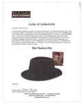 Red Skelton Famous Brown Derby Hat Worn as ''Clem Kadiddlehopper'' on  ''The Red Skelton Show''