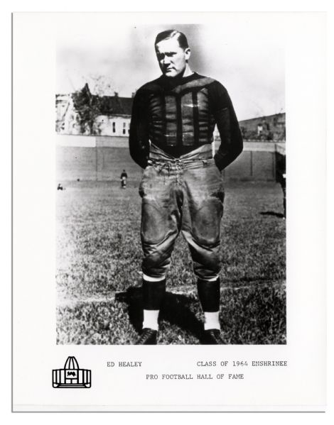 Football Hall of Famer Ed Healey Autograph Letter Signed -- ''...I thank God for everything...''