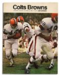 Collection of 10 Baltimore Colts Programs From the 1968 Season