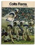 Collection of 10 Baltimore Colts Programs From the 1968 Season