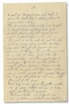 Rene Gagnon Autograph Letter Signed 8-Times -- 2 Months Before Iwo Jima -- ''...I'm sure we won't be back for at least a year and a half...please don't give up hope...''