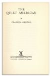 Graham Greene Signed Edition of ''The Quiet American'' -- Dedicated to Actress Helen Hayes' Son