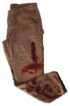 Bloodied Screen-Worn Pants for Arnold Schwarzenegger in ''The Last Stand''