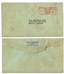 Joan Crawford Letter Signed Regarding ''Baby Jane'' -- ''... Thank you too for your kind remarks about 'What Ever Happened to Baby Jane?' I'm so pleased that you enjoyed the film...''