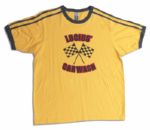 David Koechner Worn Racing T-Shirt & Cap From Will Ferrell Comedy ''Talladega Nights''