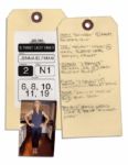 Jenna Elfman Screen-Worn Wardrobe Ensemble From ''1600 Penn'' -- With Wardrobe Department's Tag, Photo of Elfman Dressed in The Wardrobe & COA from 20th Century Fox