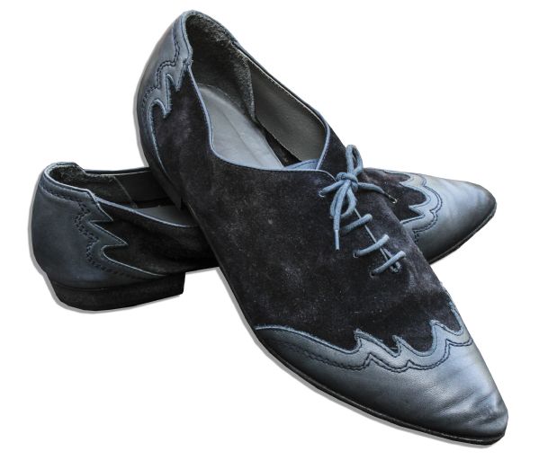 ''Blue Suede Shoes'' Songwriter Carl Perkins' Own Pair of Blue Suede Shoes