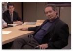 James Spader Screen-Worn Wardrobe From ''The Office'' -- Ermenegildo Zegna Polo Shirt, Pants & Belt -- With a COA From NBC Universal