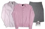 Jenna Fischer Screen-Worn Cashmere Sweater Ensemble From The Office -- With a COA From NBC Universal