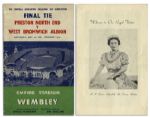 F.A. Cup 1954 Challenge Cup Final Program