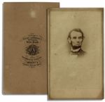 Abraham Lincoln CDV Photograph by Mathew Brady