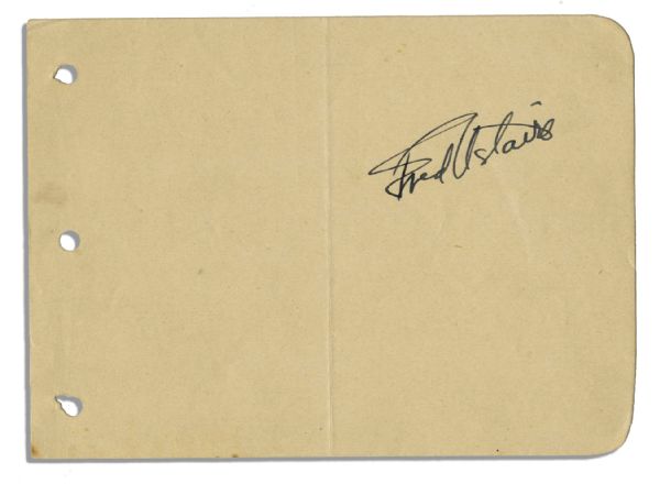 Fred Astaire Signature