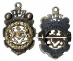 Original 1895-96 Dunblane Perthshire Scottish Football Association Championship Pin
