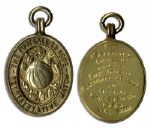 Football League Silver-Gilt Medal From the Representative Match With Irish Football League in 1965