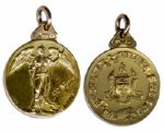 Scottish Football Alliance (Reserve League) Rangers Gold Winners Medal From the 1931 Season