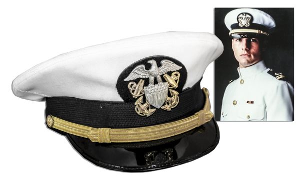 Tom Cruise Naval Officer's Cap From ''A Few Good Men''