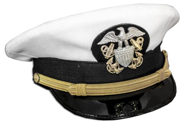 Tom Cruise Naval Officer's Cap From ''A Few Good Men''