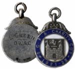 Silver Medal From the 1921-22 Suffolk County Football Association Charity Cup