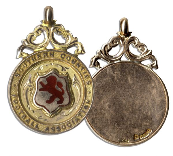 Southern Counties Football Association Gold Medal From 1926