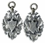 Ernest Needham Silver Football Medal -- Awarded in 1904