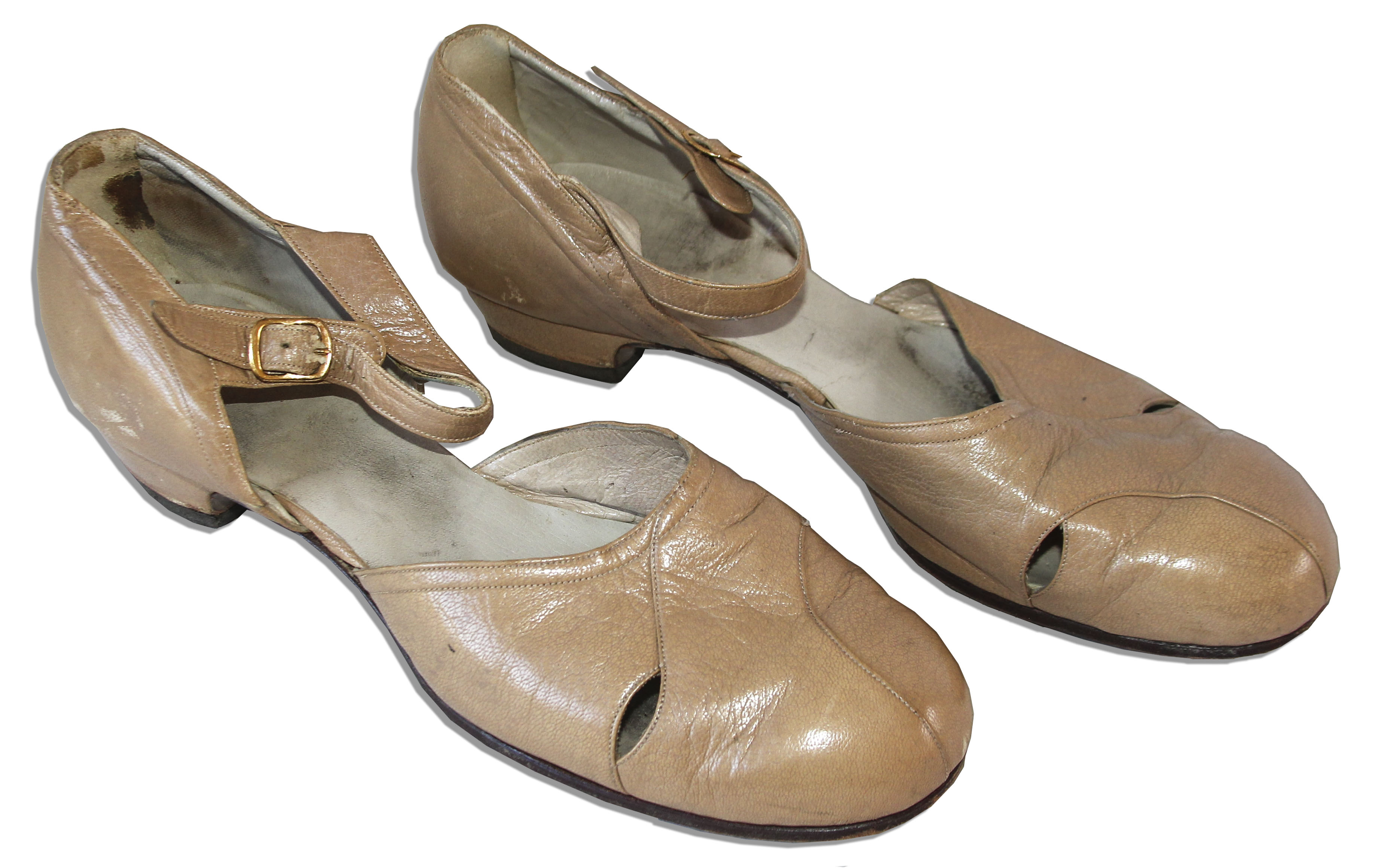 Lot Detail - Greta Garbo Owned Shoes