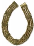 Cecil B. Demille Necklace Gifted to His Daughter, Actress Katherine Demille Quinn -- 88 Grams of 18K Gold -- With a COA From Cecil B. Demilles Granddaughter