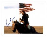 Kevin Costner Signed 14 x 11 Photo From the Academy Award Winning Movie Dances With Wolves