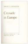 Dwight D. Eisenhower Signed D-Day Speech From ''Crusade in Europe'' -- Rare Signed Speech Is Very Desirable Among Presidential & WWII Collectors