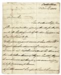 King William IV Autograph Letter Signed -- ''...as for this rascal Bonaparte, I wish he was at the bottom of the sea...''
