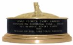 2002 Winter Olympics Emmy -- From the Salt Lake Olympics -- Brilliant, Near Fine Condition