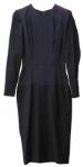 Gail Russell Worn Black Dress From ''The Uninvited'' -- With Paramount Pictures Label