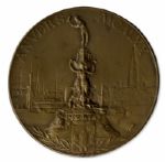 Bronze Olympic Medal From the 1920 Summer Olympics, Held in Antwerp, Belgium