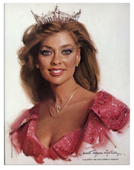 Recalled 1984 Miss America Pageant Program Supplement With Vanessa Williams on Cover