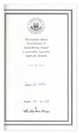 James D. Watson ''Avoid Boring People''  Signed Book -- Bound in Leather With 22kt Gold Detailing