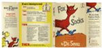 ''Fox in Socks'' by Dr. Seuss -- First Edition in Dustjacket