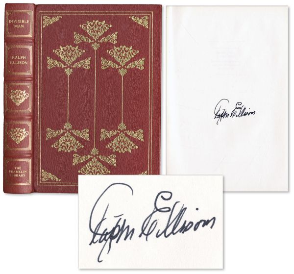 Ralph Ellison ''Invisible Man'' Signed -- Fine
