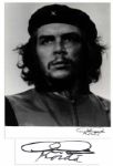 11 x 14 Photograph of Che Guevara -- Signed by Photographer Alberto Korda