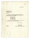 Bill ''Bojangles'' Robinson Autograph Letter Signed -- Robinson Writes to a Captain in the Army During WWII, ''...Please see that the Boys get these...''