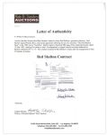 Red Skelton Twice-Signed Contract -- Pertains to Clips of His Show Used in ''Gremlins''