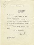 Vice President Charles Gates Dawes Letter Signed -- ...I realize the value of your plan for the recognition of civic service as never before... -- 1927