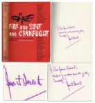 Rare Signed First Edition of Fire & Sleet & Candlelight by August Derleth -- ...the best of modern macabre poetry...